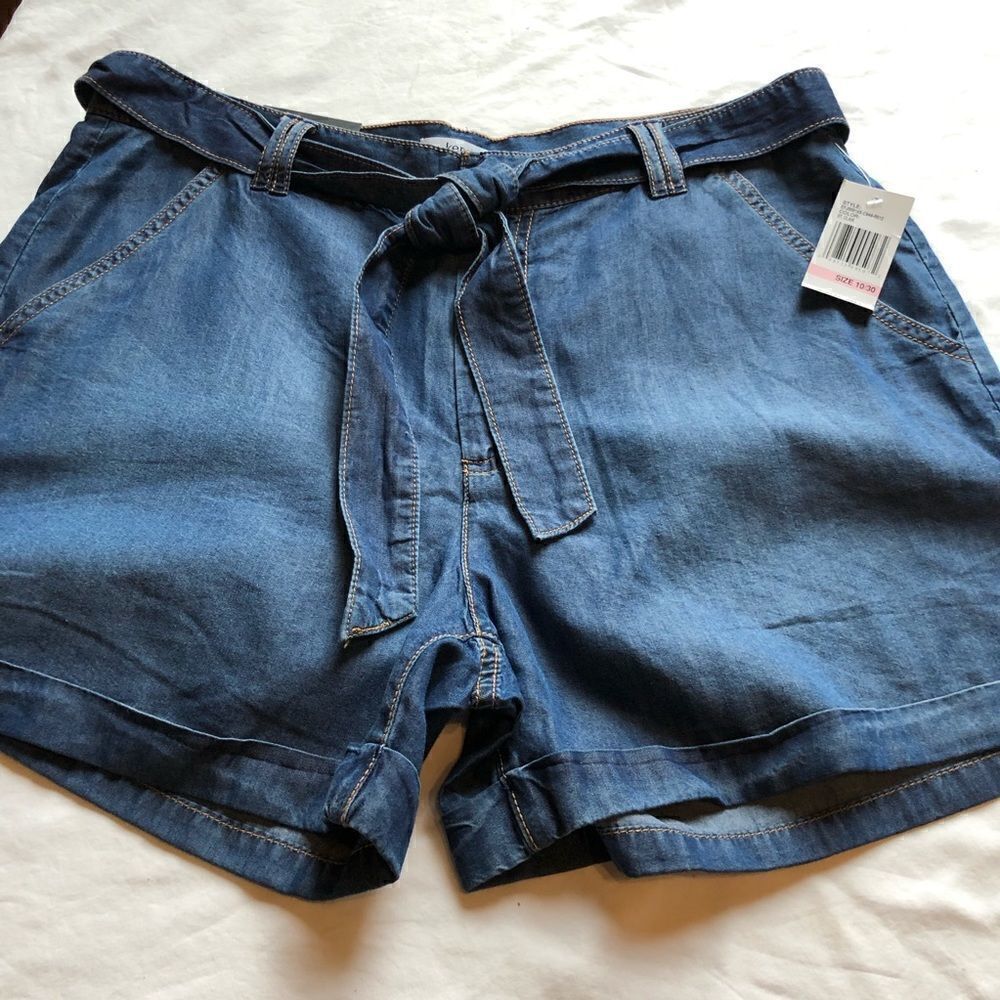 Kensiejeansshorts Bluesize10/30nwt — image 3 of 8